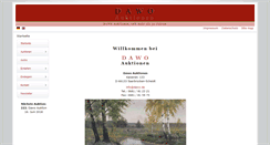 Desktop Screenshot of dawo.de